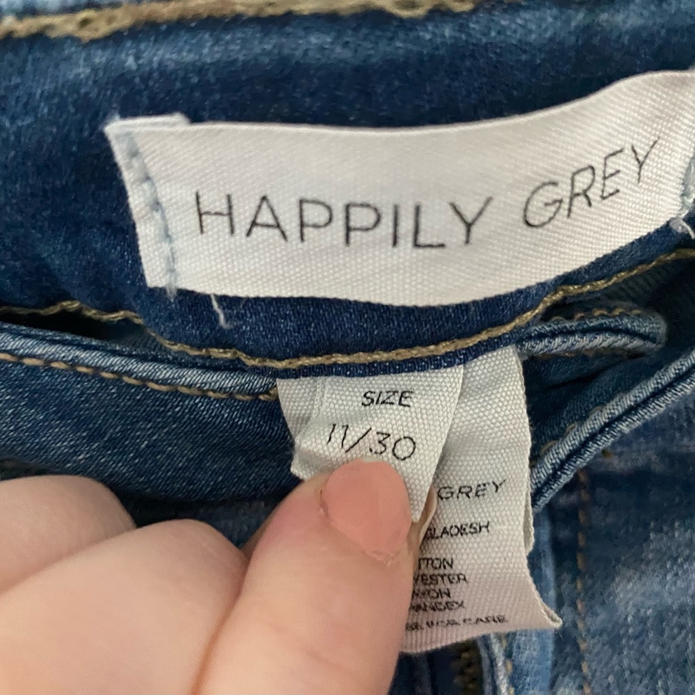 Wide Leg | Happily Grey Jeans - Picture 5 of 7